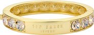 Ted Baker Rosie Crystal Hinged Bangle Bracelet