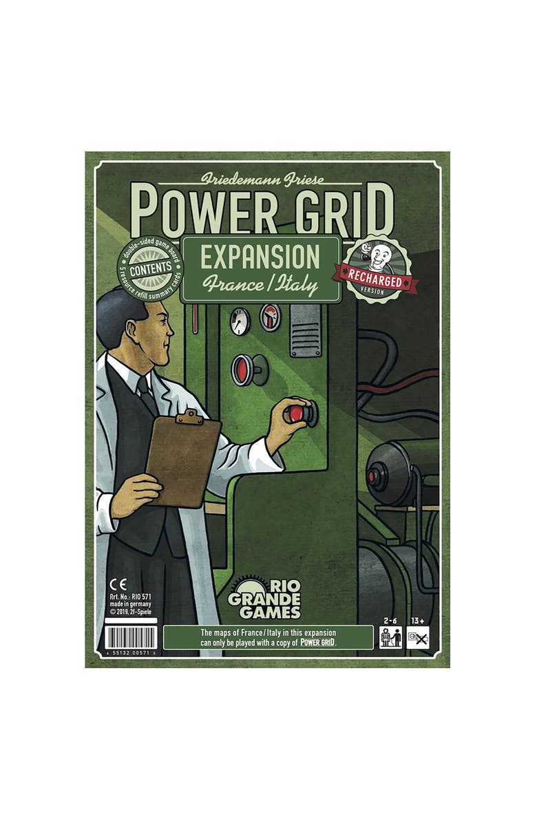 Rio Grande XRio Grande Games Power Grid Europe/North America Expansion, Main, color, Multicolored