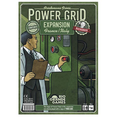 XRio Grande Games Power Grid Europe/North America Expansion