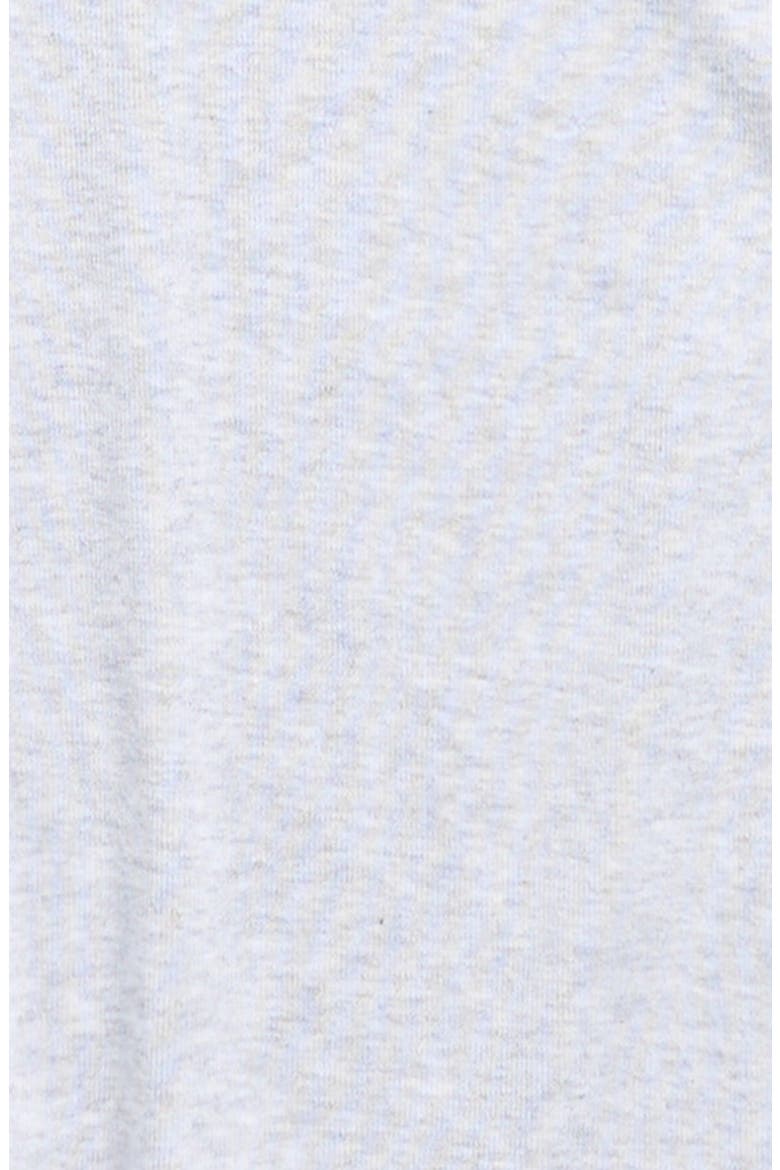 Kids' Ruched Cap Sleeve T-Shirt, Alternate, color, BABY GREY HEATHER