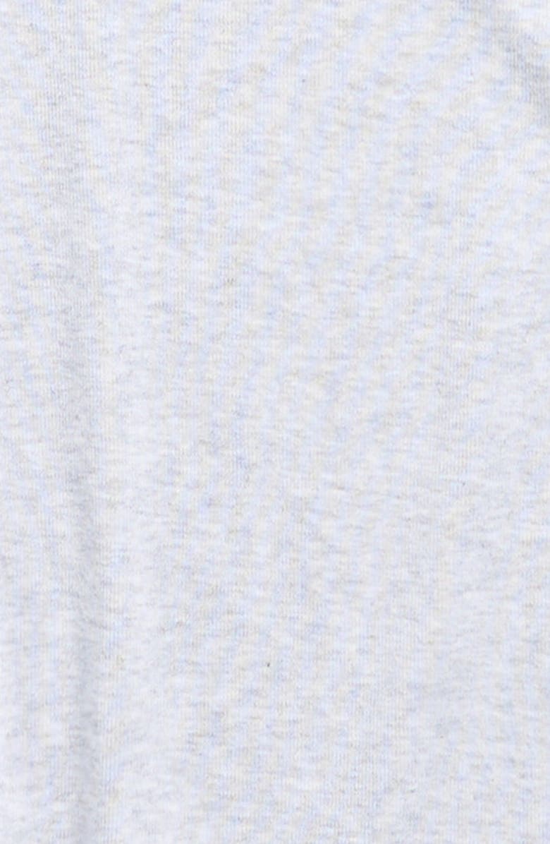 Freshman Kids' Ruched Cap Sleeve T-Shirt, Alternate, color, Baby Grey Heather