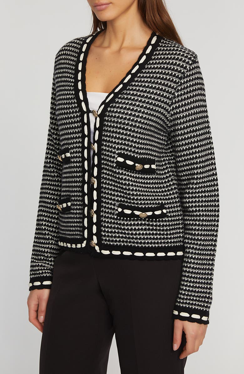 Elie Tahari The Alta Wool & Cashmere Cardigan, Alternate, color,