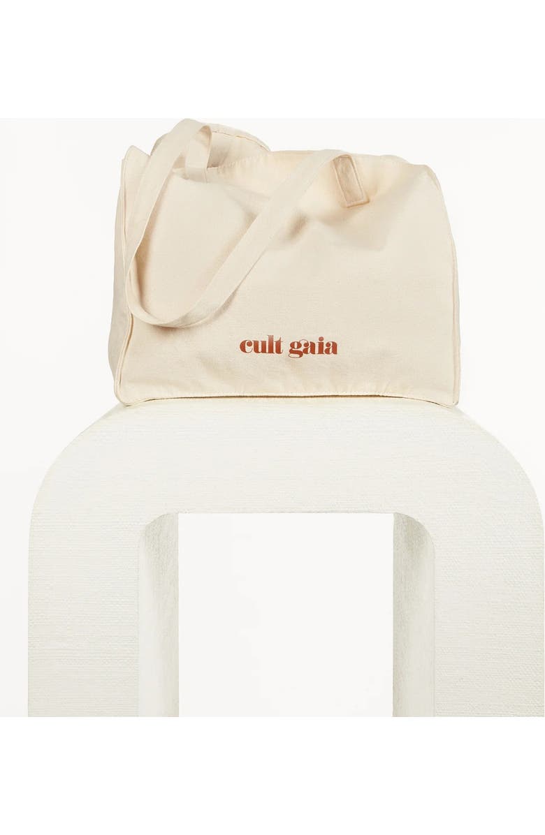 Cult Gaia Straw Woven Tote Bag, Alternate, color,