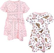 Hudson Baby 2Pk Baby Dress Set