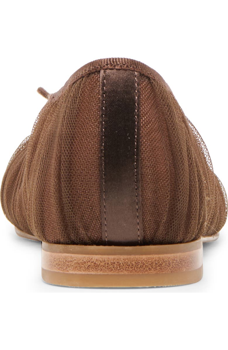Dolce Vita Cianna Ballet Flat, Alternate, color, Dark Brown Tulle