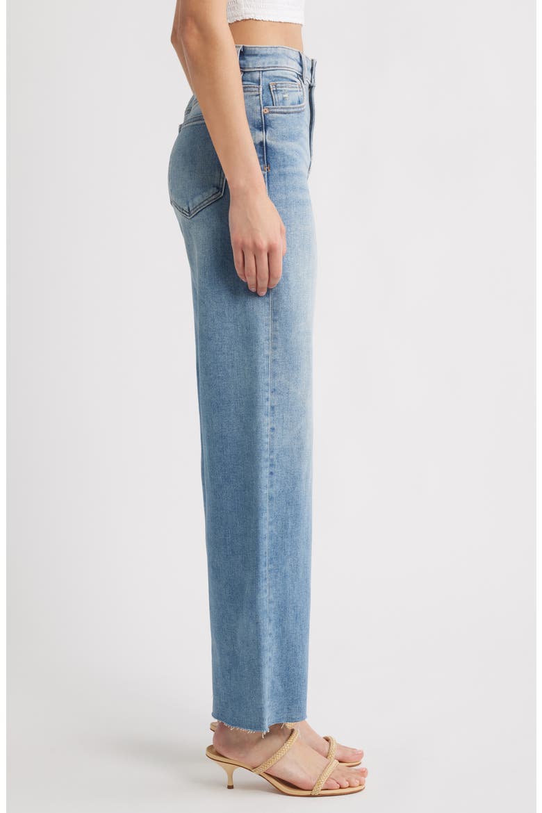 Straight Leg Dad Jeans, Alternate, color, MEDIUM WASH