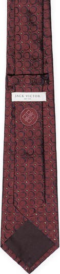 Lorimer Medallion Print Silk Tie