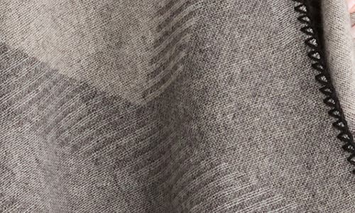 Vince Camuto Feathersoft Western Geometric Topper In Gray