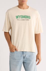 Goodie Two Sleeves Wyoming Graphic T-Shirt