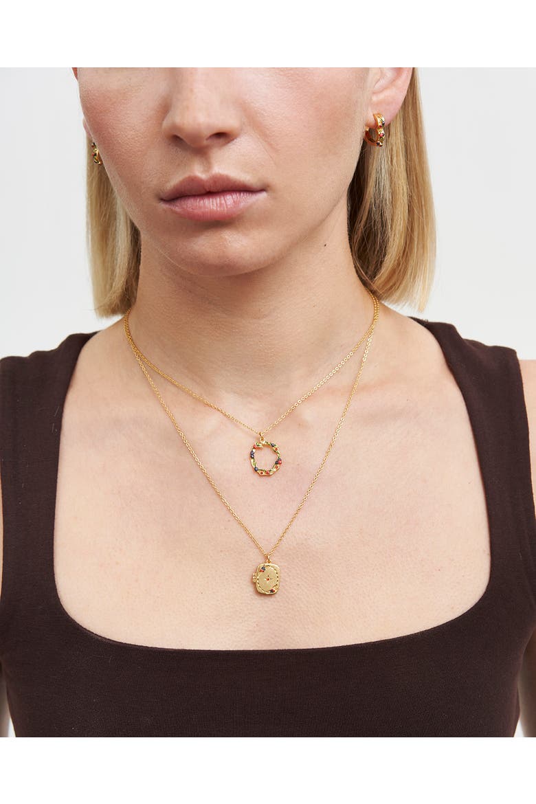 Orla Hedgerow Necklace, Alternate, color, Gold