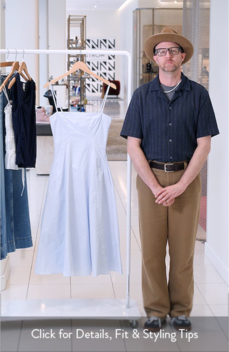 Dolly Seamed Midi Sundress, sales video thumbnail