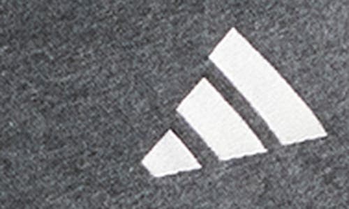Adidas Originals Adidas Essential 3-stripes Fleece Shorts In Gray