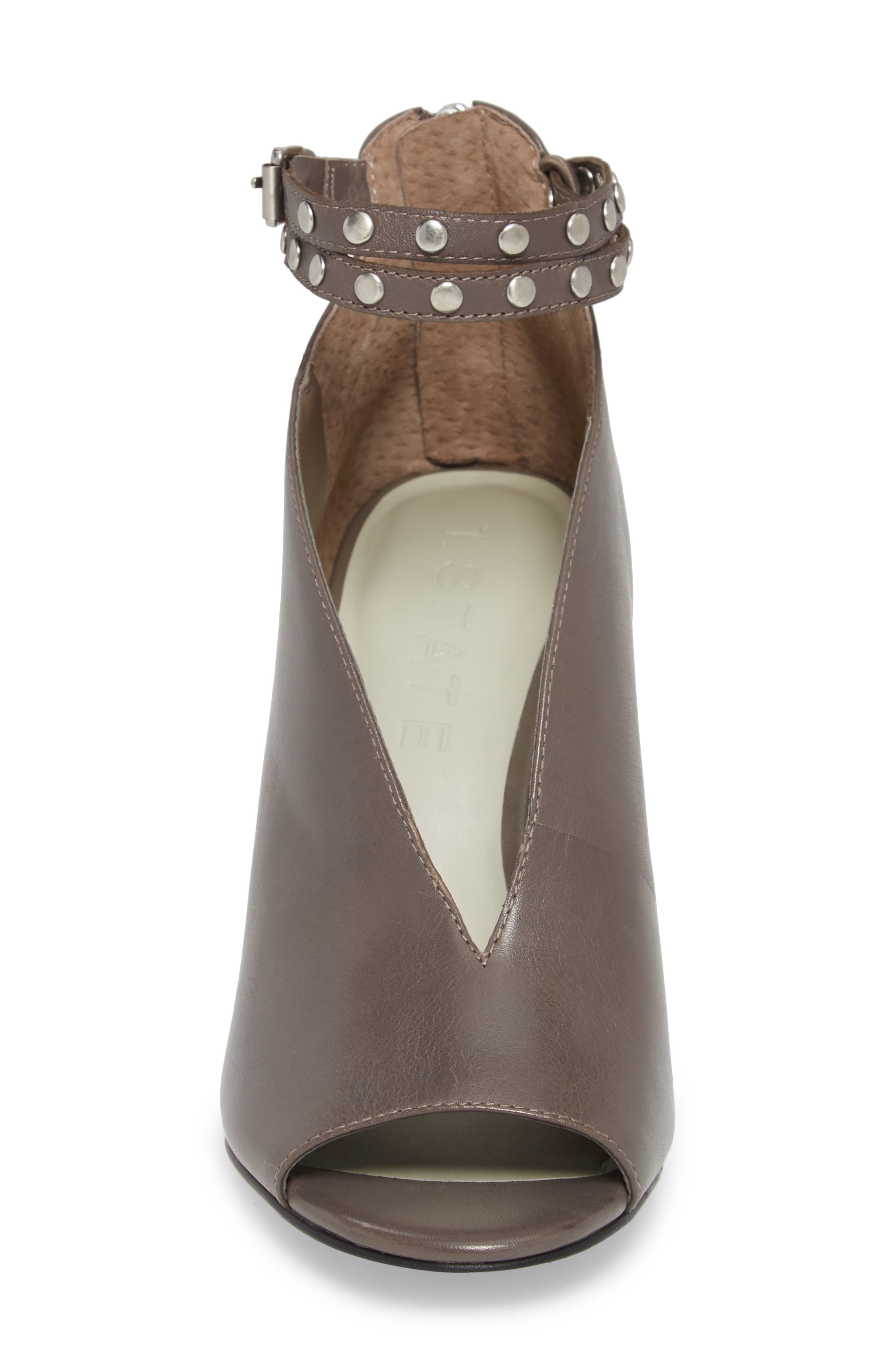 1. STATE Sall Ankle Strap Open Toe Pump, Alternate, color, ZINC LEATHER