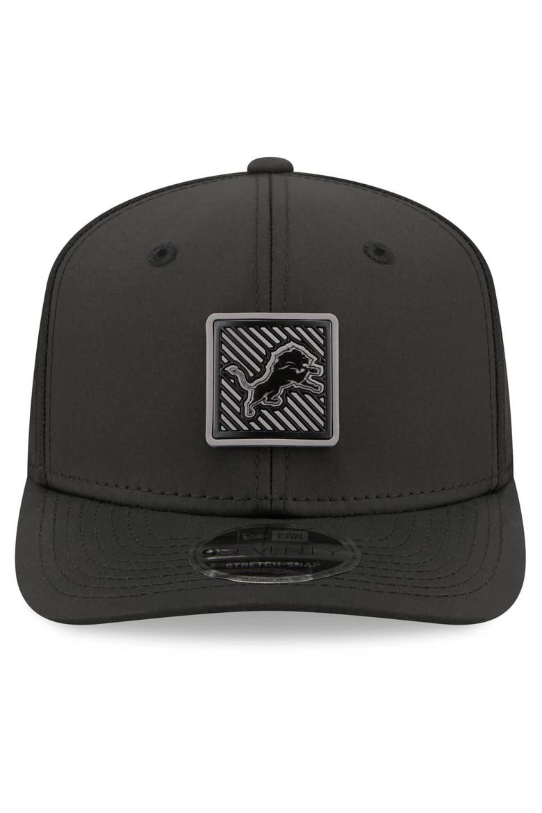 Men's New Era  Black Detroit Lions 2026 NFL Training Camp 9SEVENTY Adjustable Hat, Alternate, color, Black