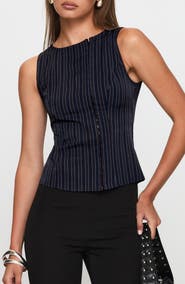 Princess Polly Running Wild Stripe Vest