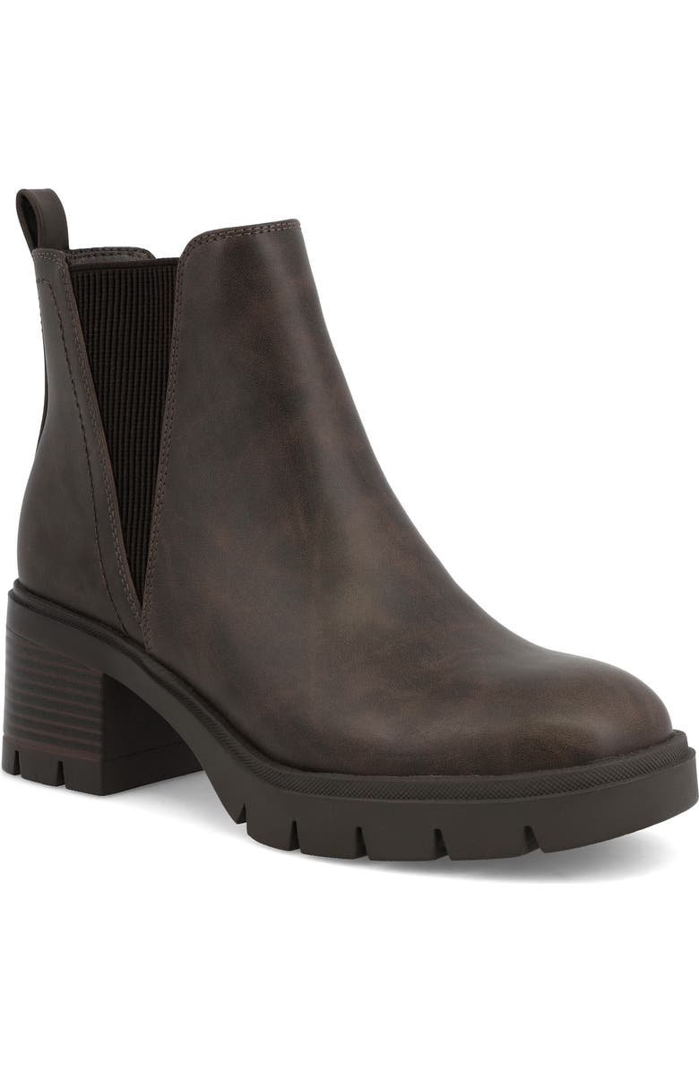MIA Panola Chelsea Boot, Main, color, Brown