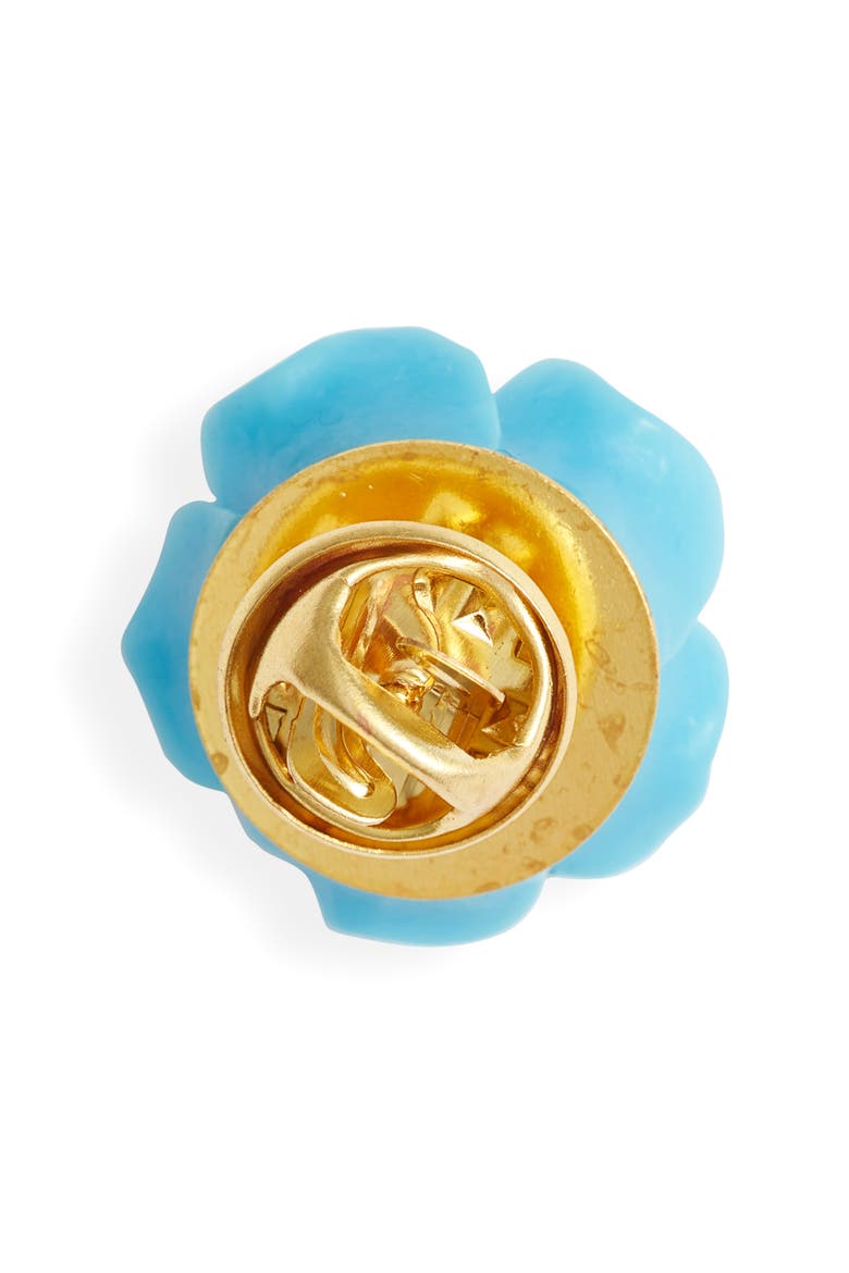 Floral Lapel Pin, Alternate, color, LIGHT BLUE