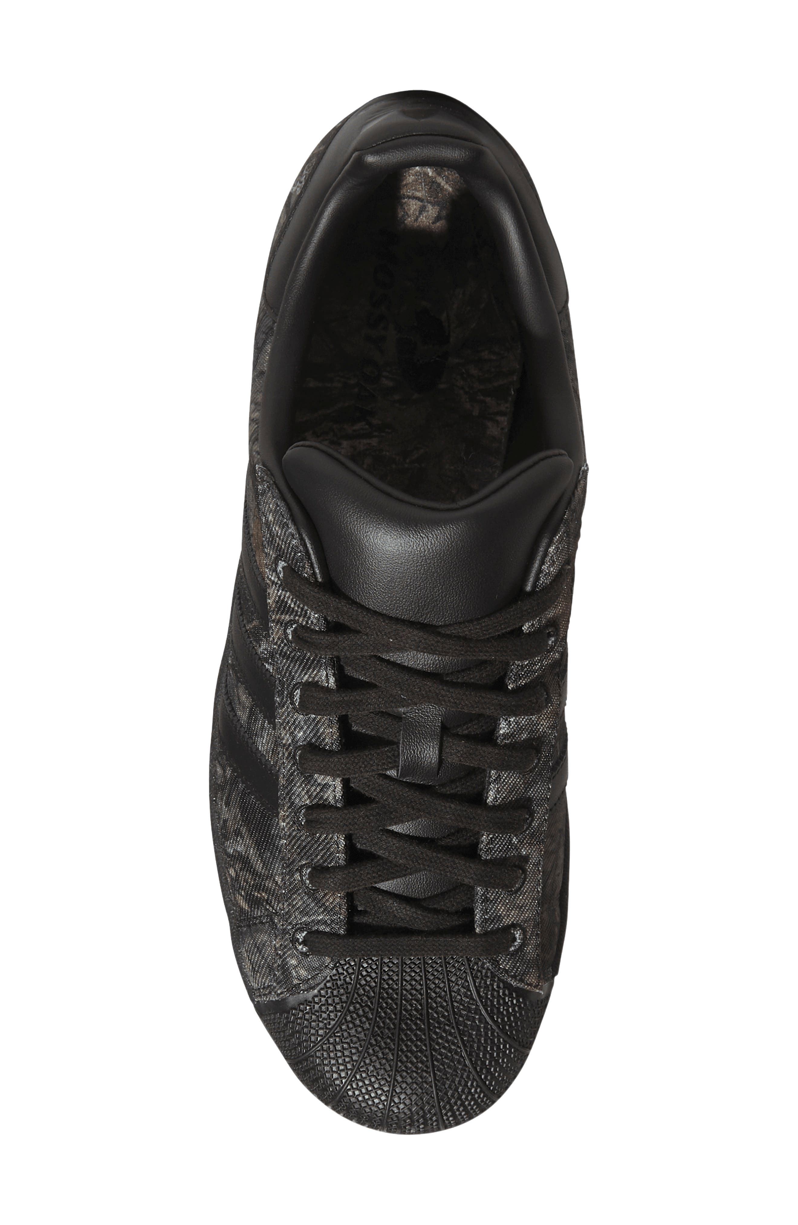 Gender Inclusive Superstar II Mossy O Sneaker, Alternate, color, CORE BLACK/ KHAKI/ GUM