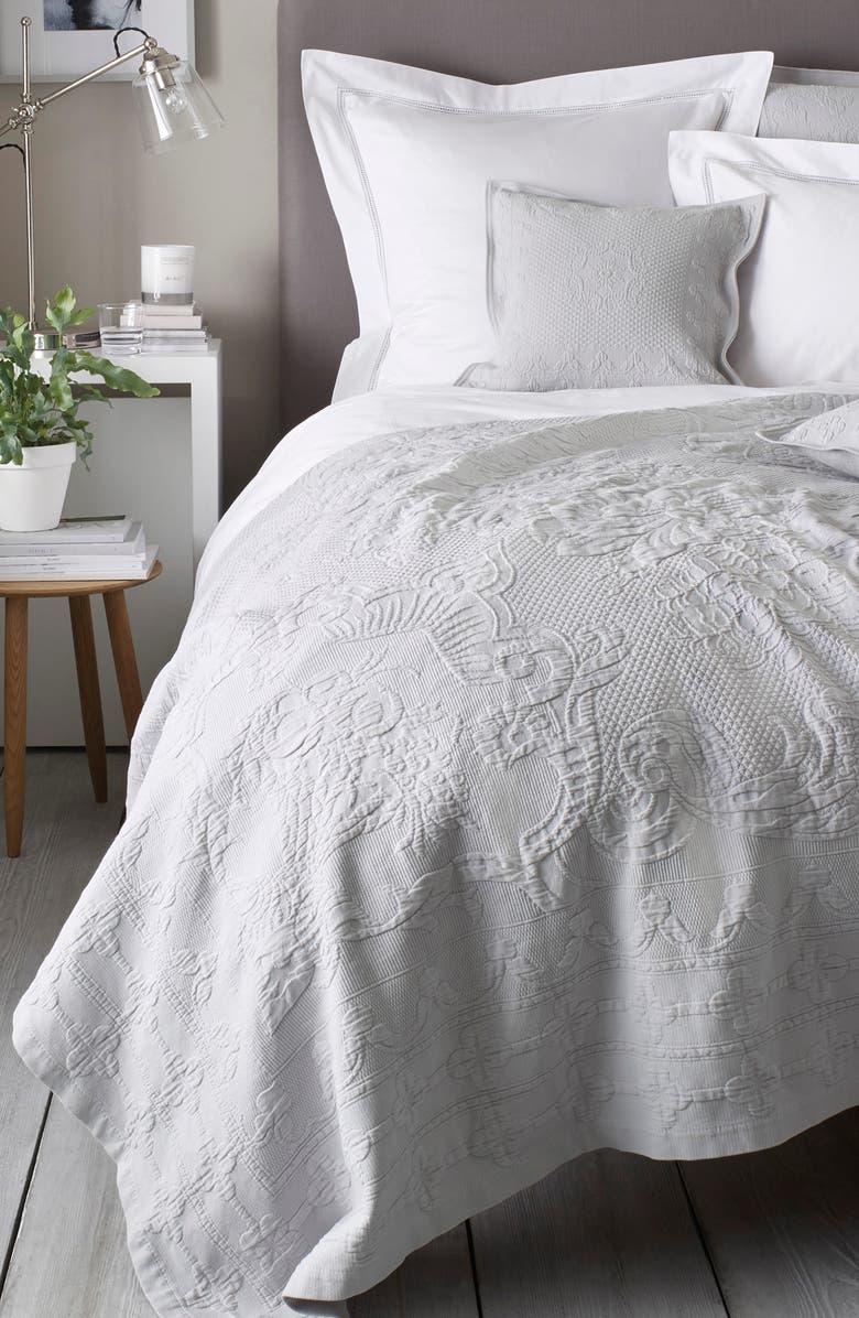 The White Company Vintage Etienne Cushion Cover, Alternate, color,