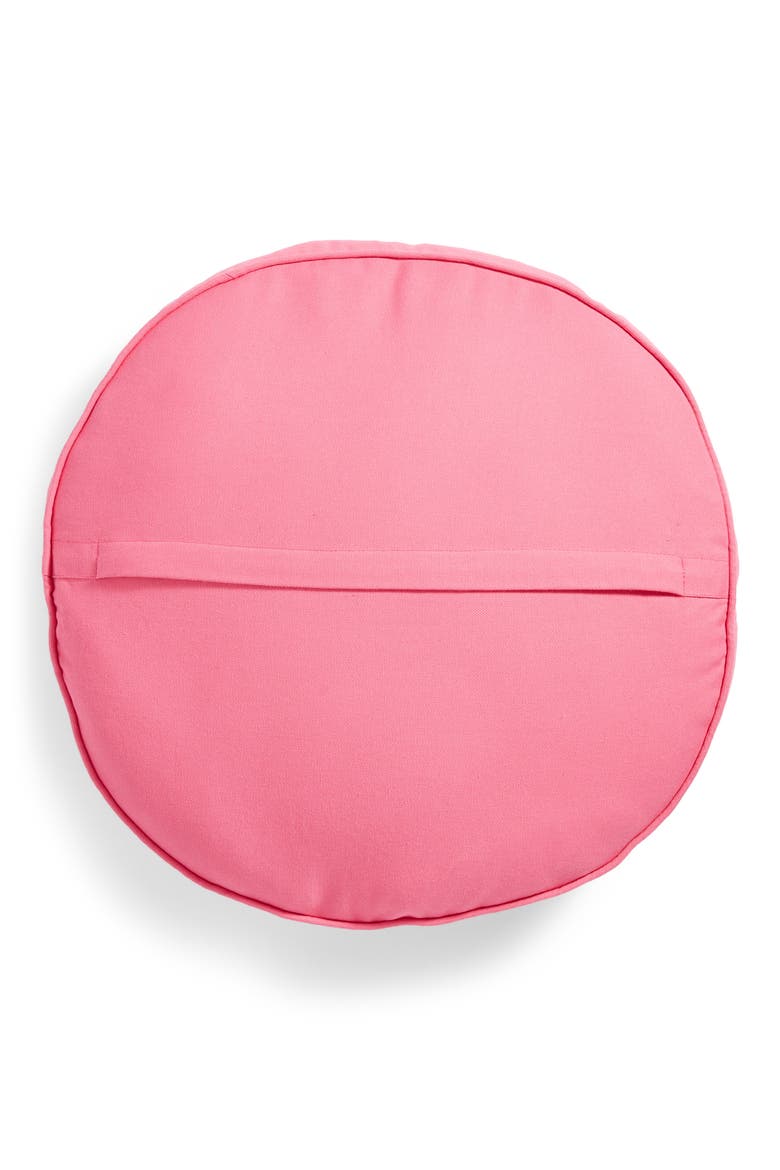 Candy Hearts Accent Pillow, Alternate, color, WHITE