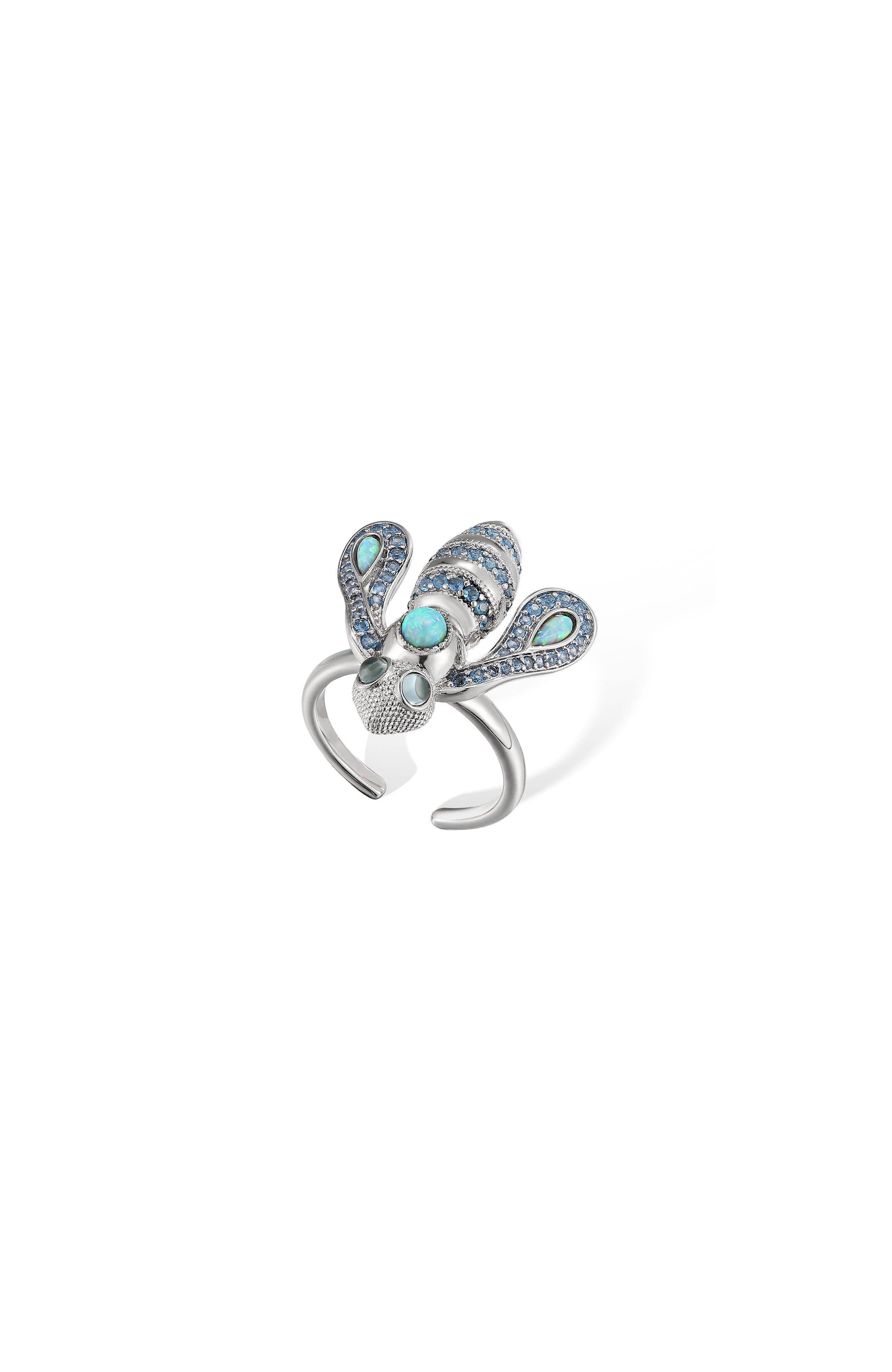 selected Silver & Blue