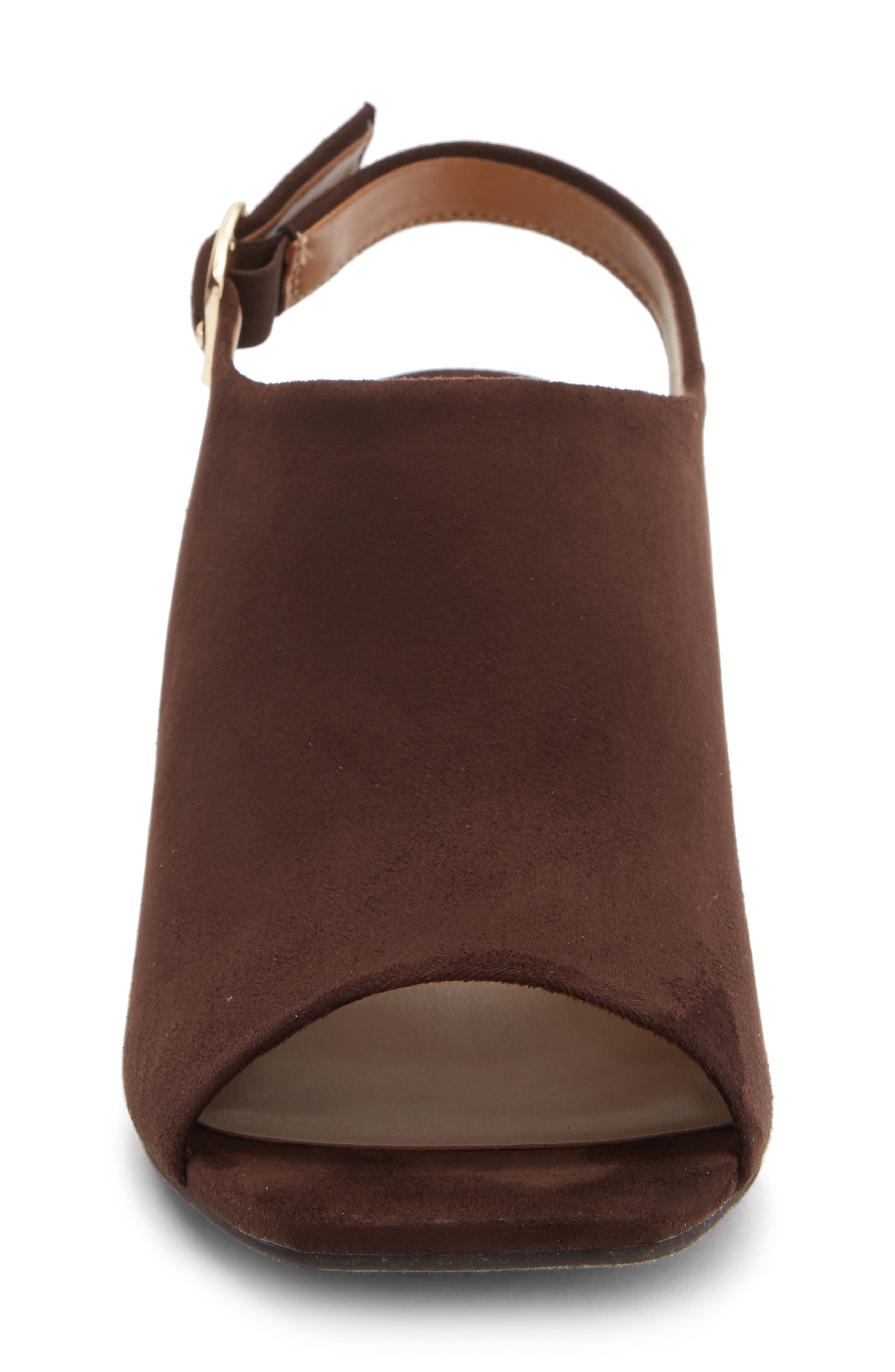 Hessa Slingback Heeled Sandal, Alternate, color, BROWN CHOCOLATE