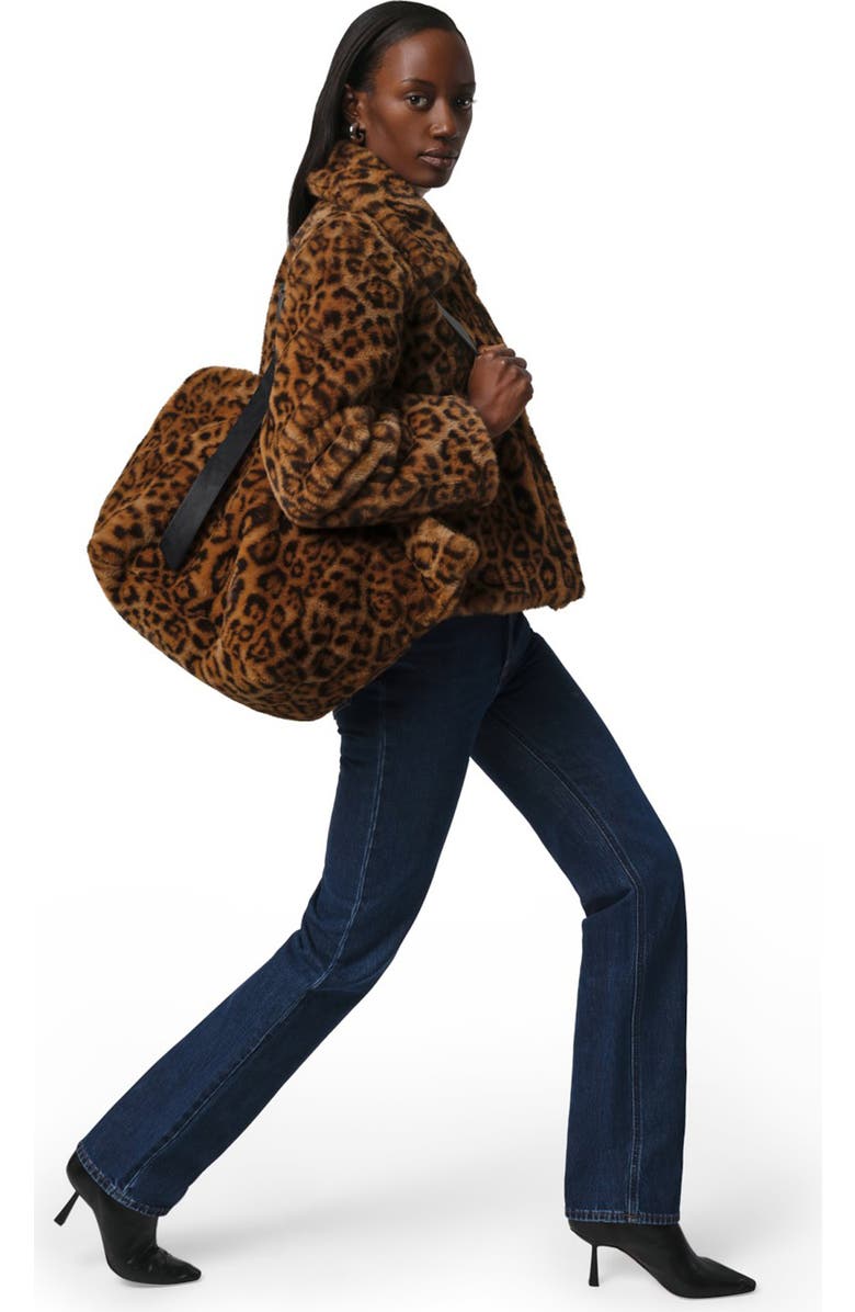 Apparis Esti Leopard Pluche<sup>™</sup> Faux Fur Tote, Alternate, color, Leopard