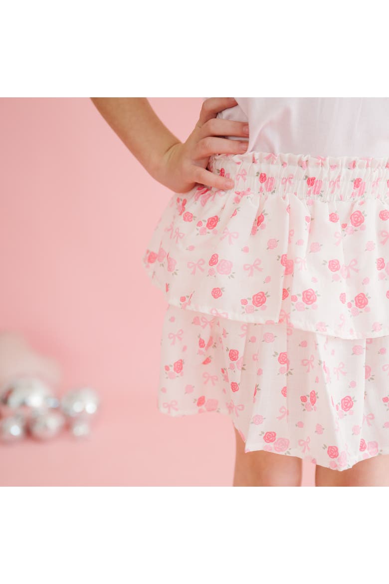 Dainty Rose Skort, Alternate, color, Multicolor