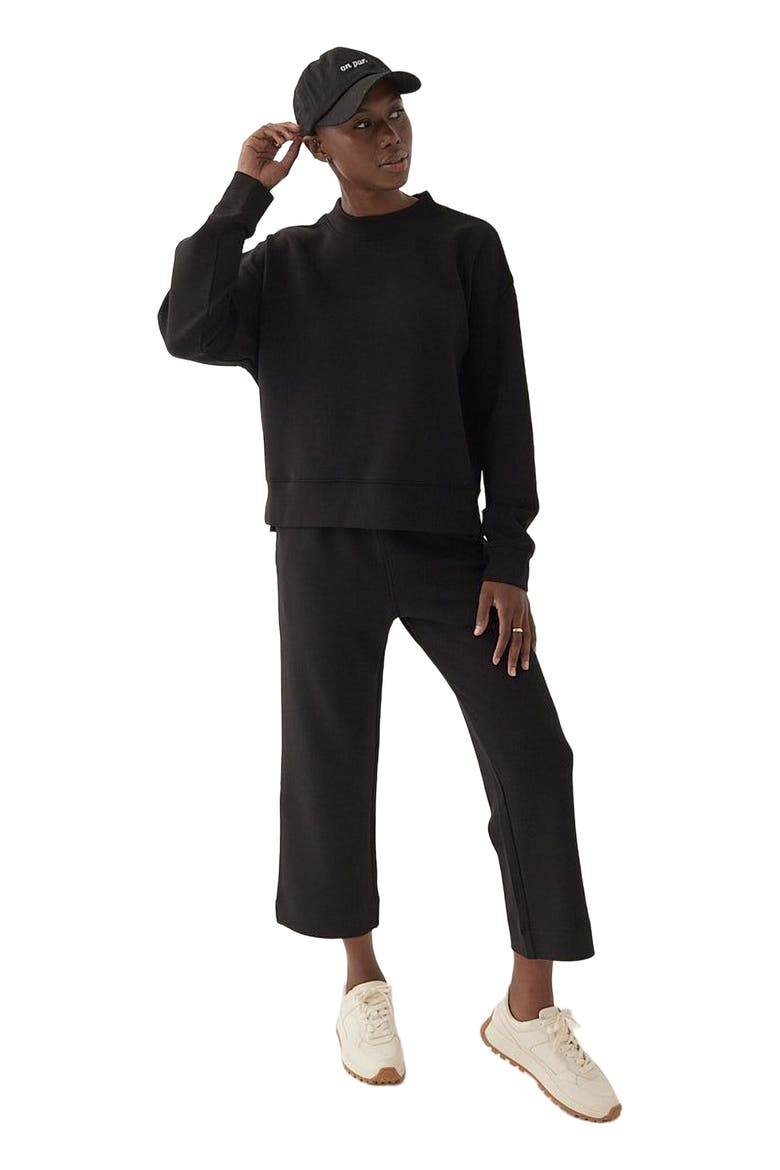 The Clubhouse Travel Pullover, Main, color, Black
