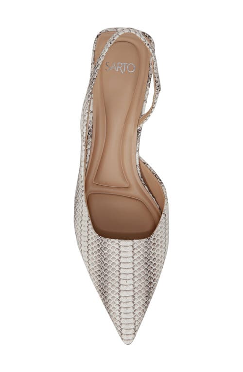 SARTO BY FRANCO SARTO SARTO BY FRANCO SARTO DEVIN KITTEN HEEL SLINGBACK PUMP 