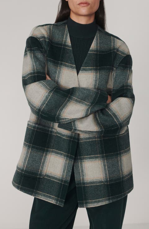Alderton Scarf Wool Blend Coat