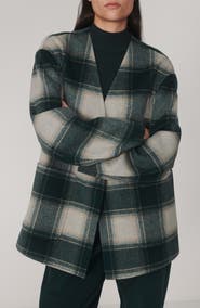 Varley Alderton Scarf Wool Blend Coat