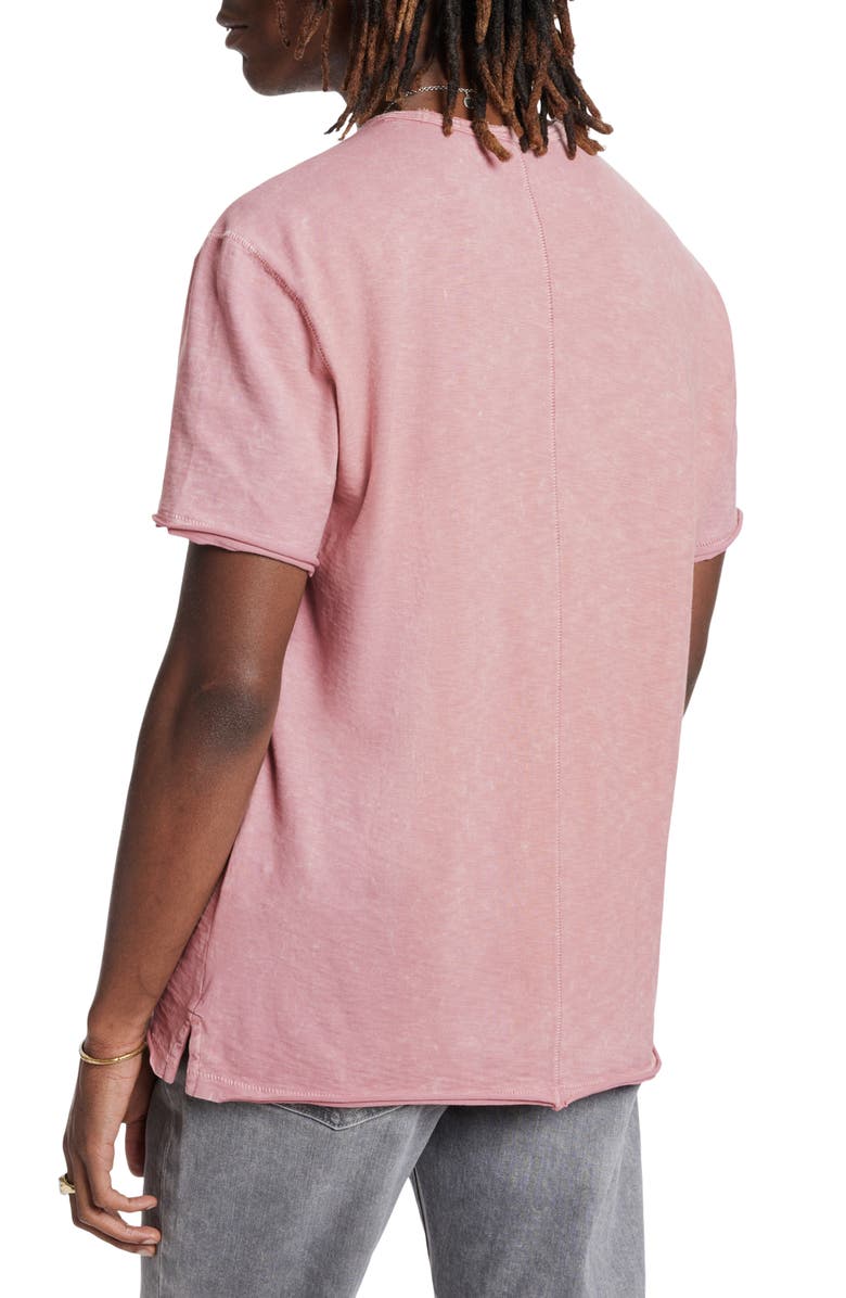 John Varvatos Mercier Patina T-Shirt, Alternate, color, Dusty Rose