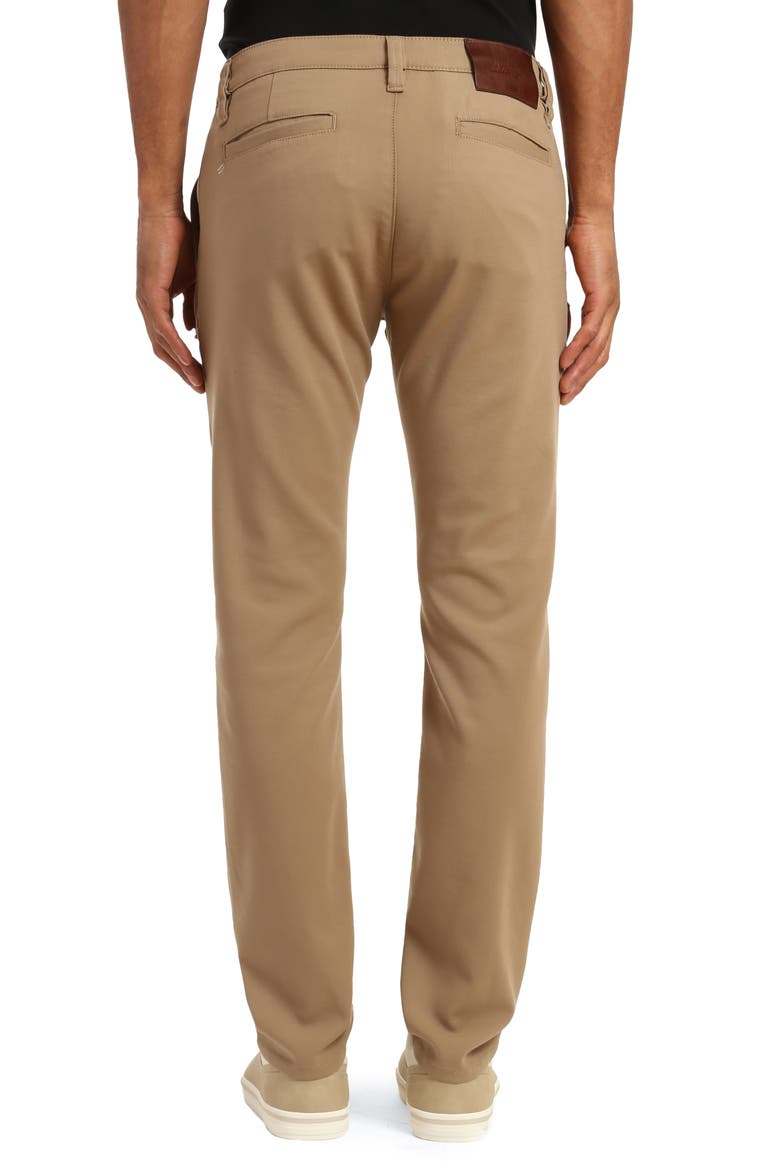 Verona Slim Fit Straight Leg Chino Pants, Alternate, color, KHAKI