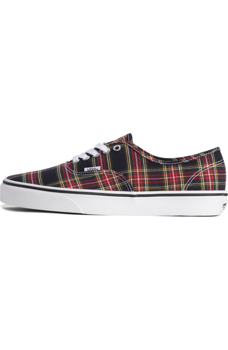Vans Authentic Sneaker, Alternate, color, Plaid Navy
