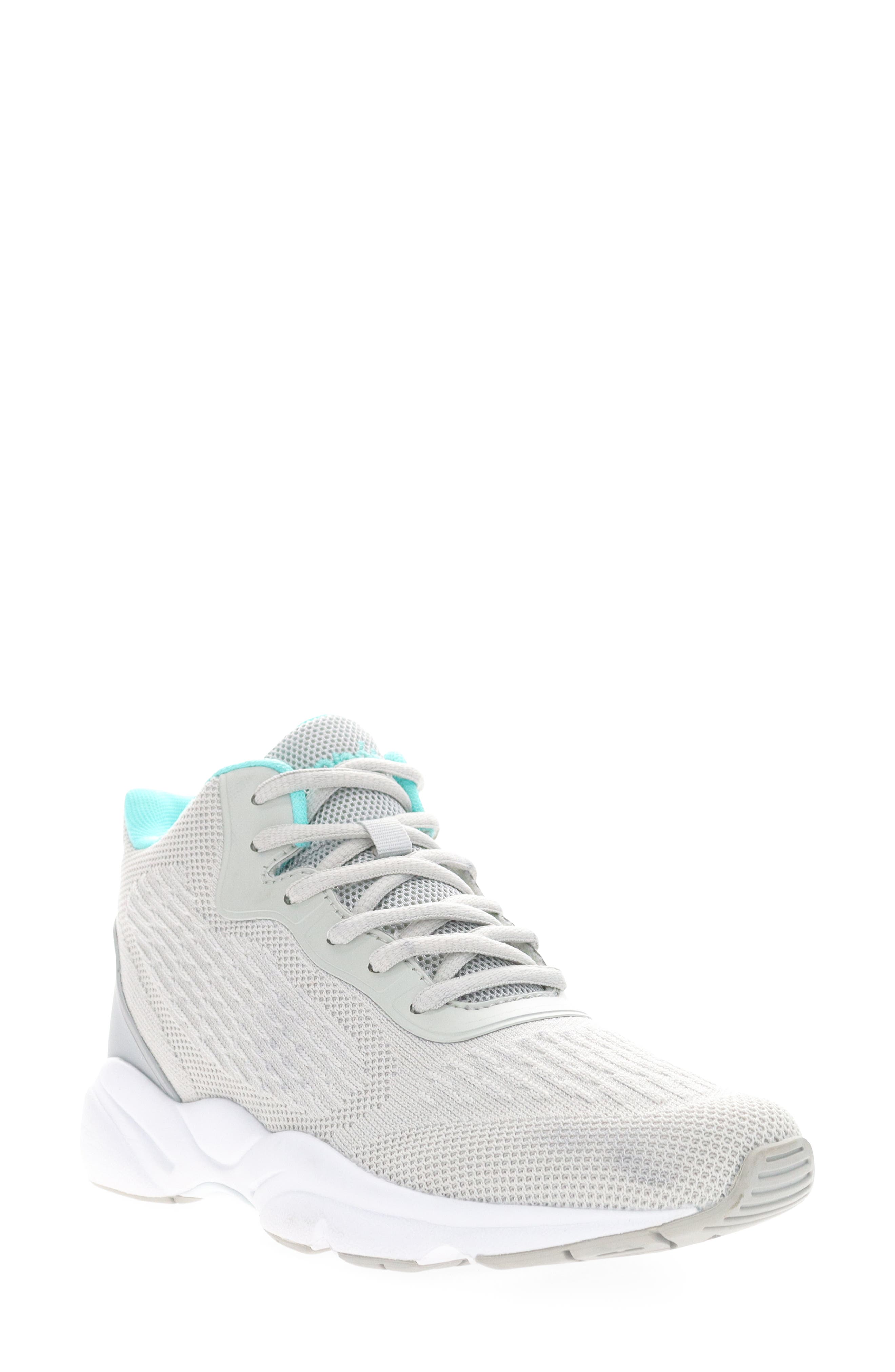 Propét Stability Strive Mid Sneaker, Main, color, Grey/ Mint