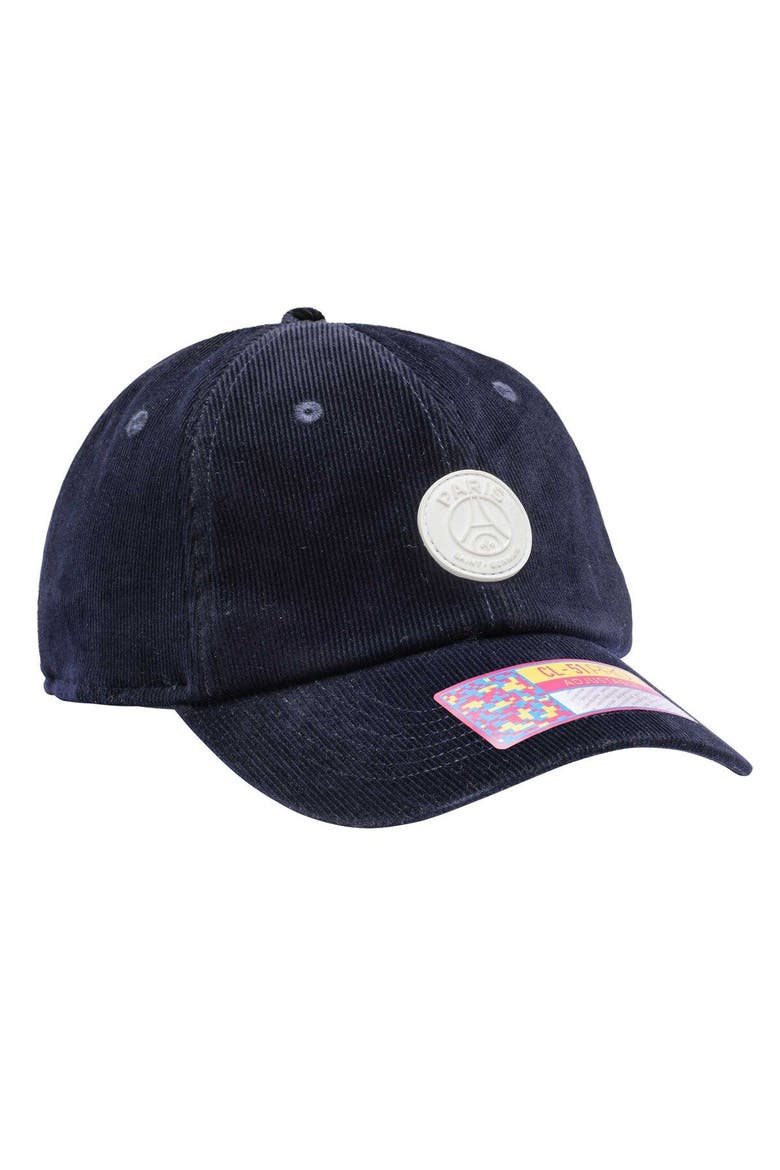 Men's Navy Paris Saint-Germain Casuals Classic Adjustable Hat, Alternate, color, Navy