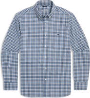 vineyard vines Classic Fit On-the-Go Performance Plaid Button-Down Shirt