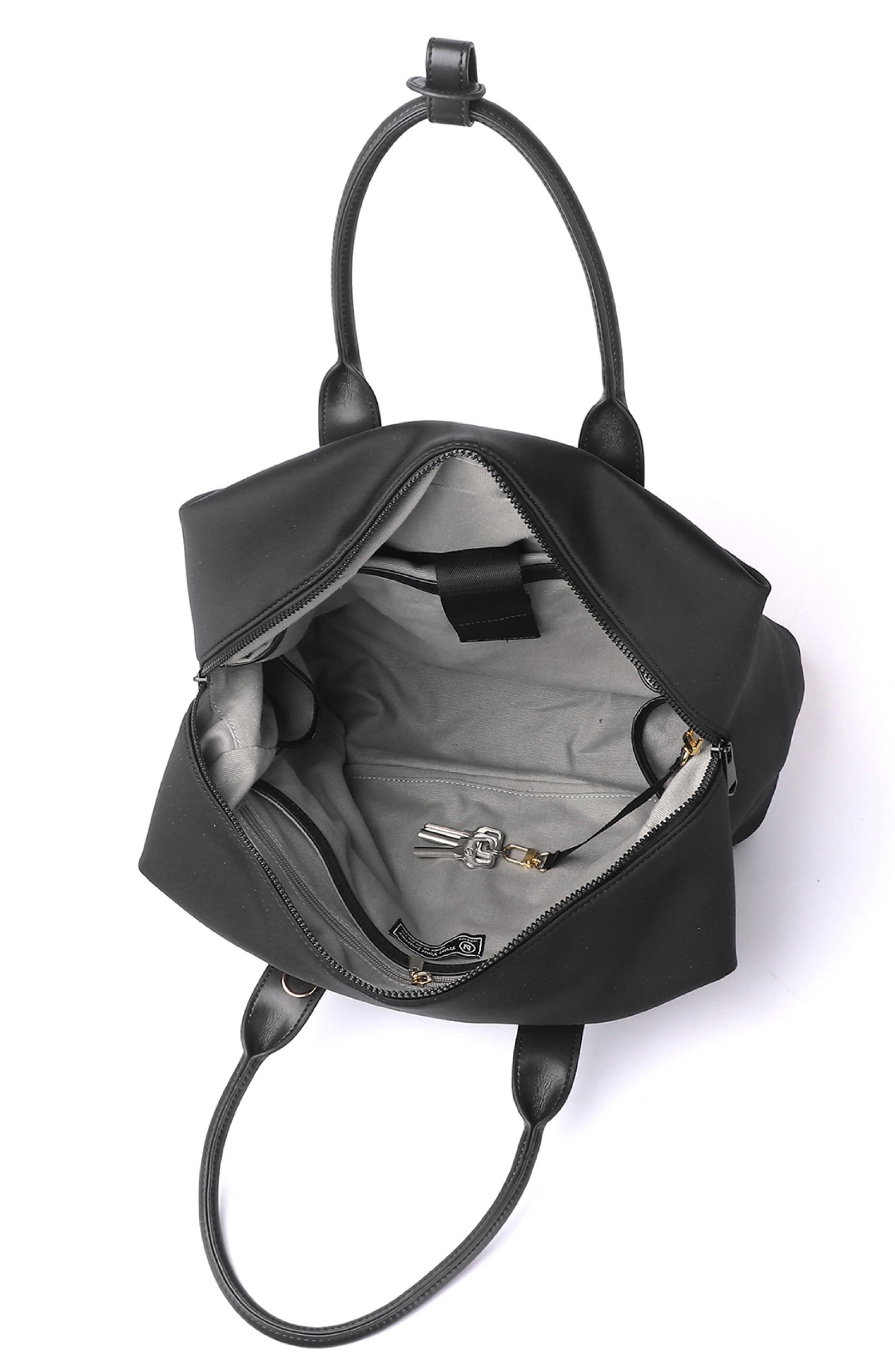 Lux and Nyx Origami Crossbody Handbag, Alternate, color, Black + Gold