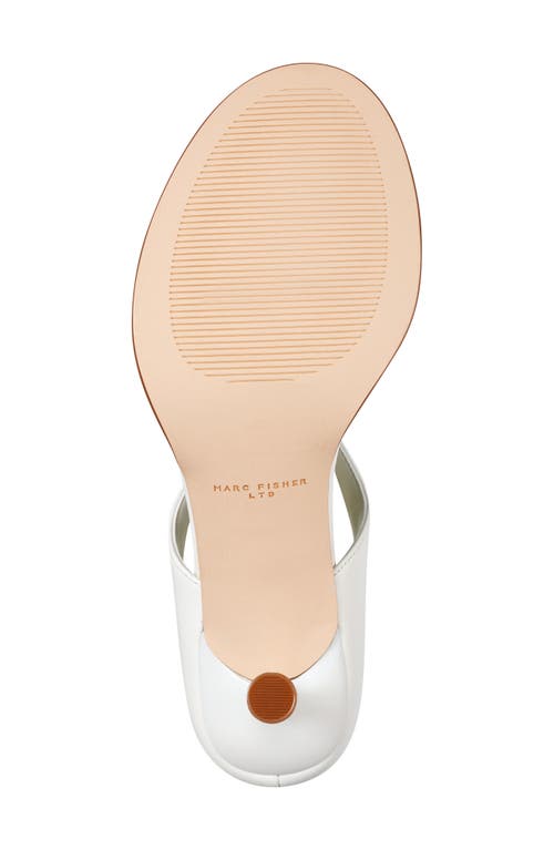 Marc Fisher Ltd Alonde Slide Sandal In White
