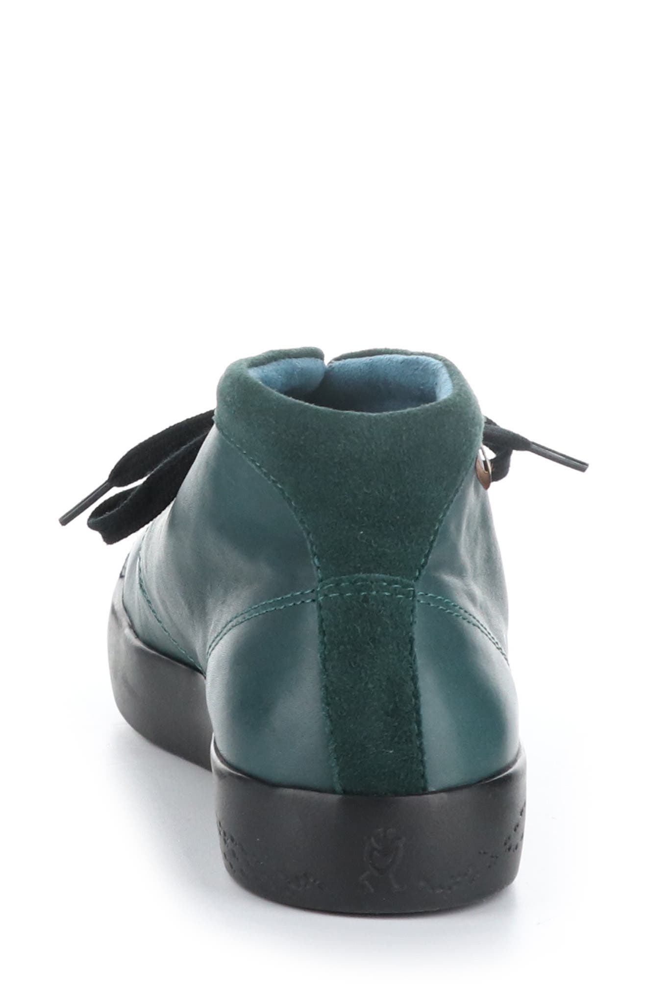 London Fly Leather Sial Bootie, Alternate, color, 008 FOREST GREEN SUP