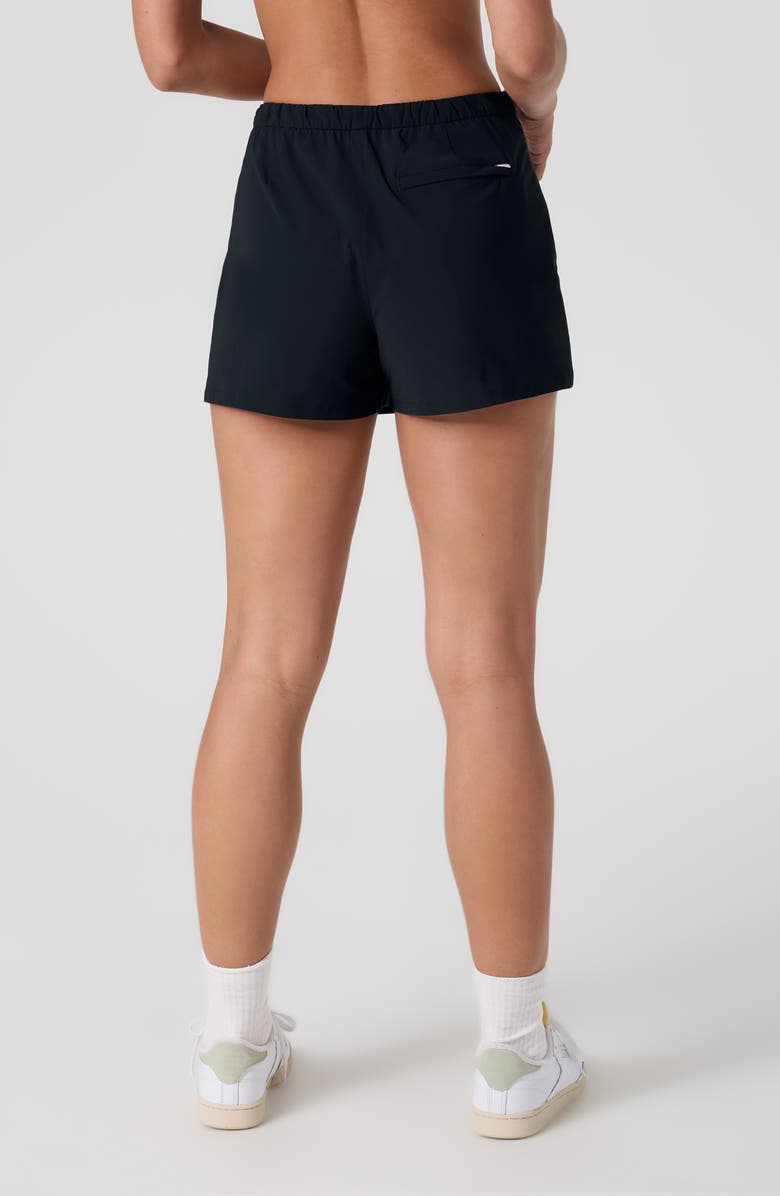 Vuori Miles Wrap Sport Miniskort, Alternate, color, Black