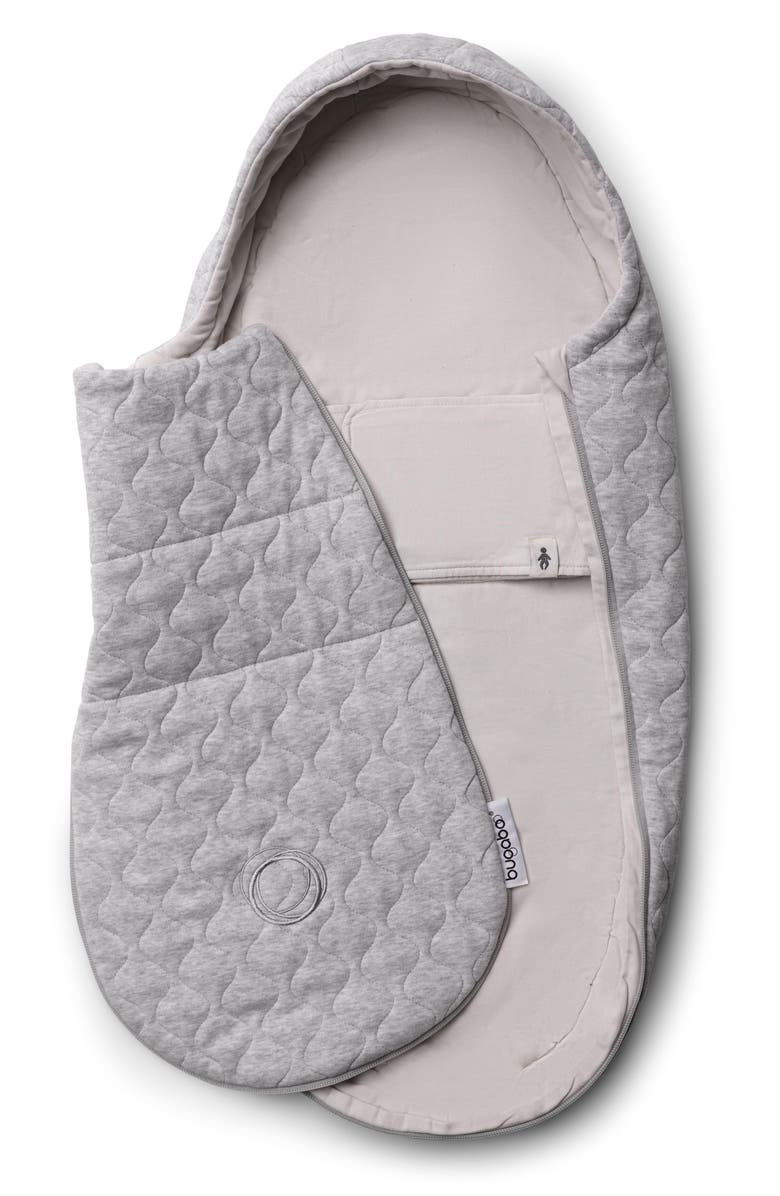 Bugaboo Newborn Inlay Stroller Lining, Main, color, Light Grey Melange