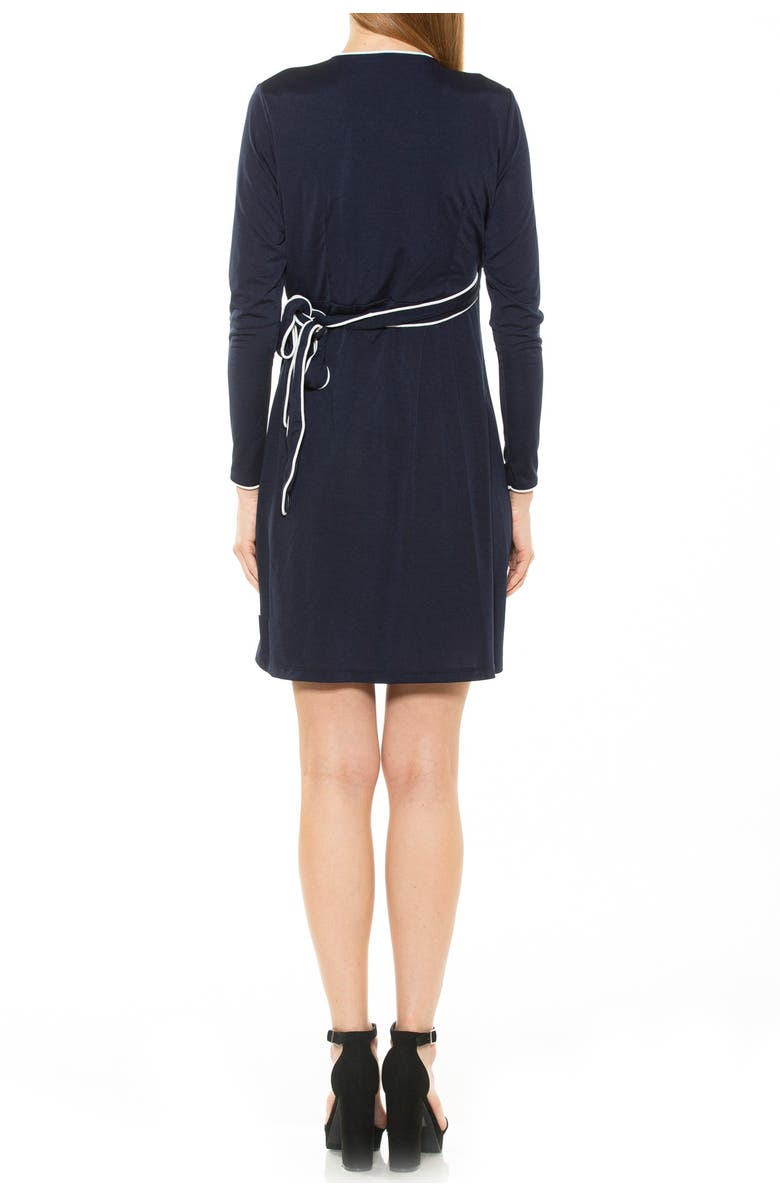 Alexia Admor Amelia Wrap Dress, Alternate, color,
