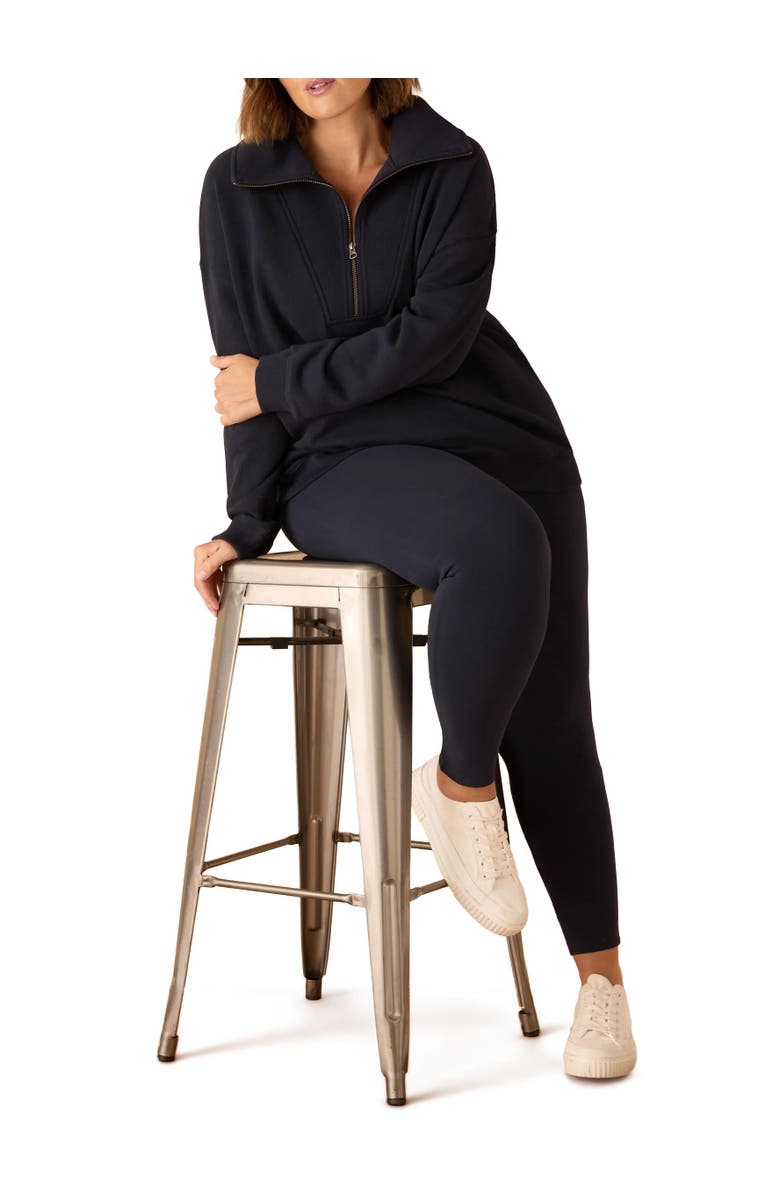 Live Unlimited Half Zip Sweatshirt, Alternate, color, Navy