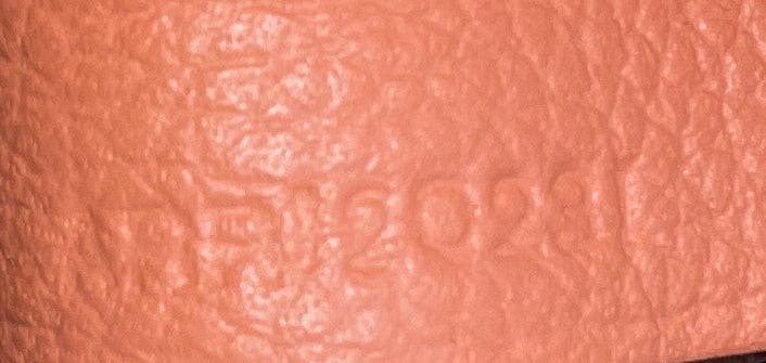 Pre-Owned Goyard Aligre Bag Raffia Net with Coated Canvas, Alternate, color, Pink