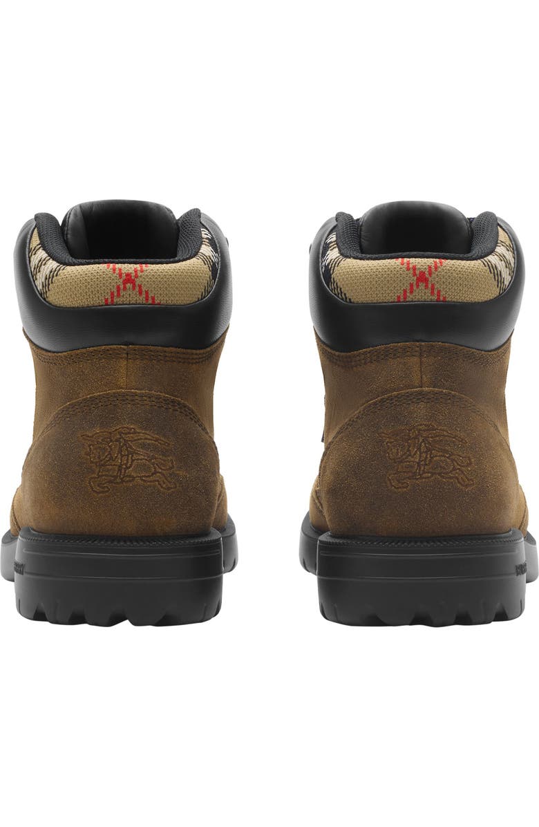 Burberry Moor Lace-Up Boot, Alternate, color, Jute