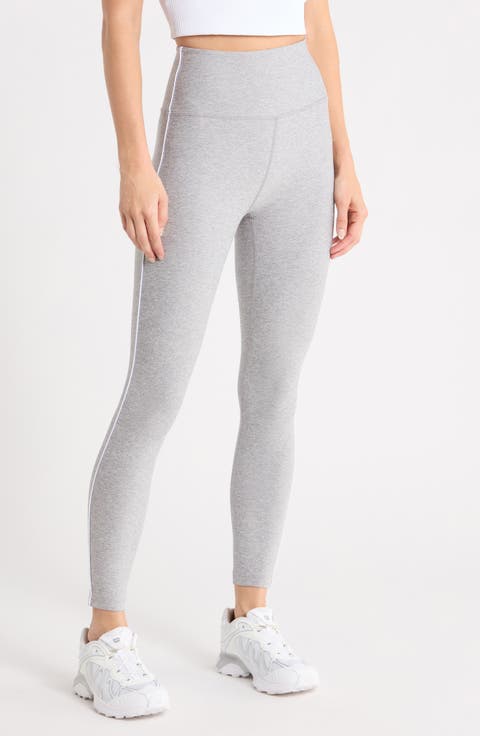 Space Dye High Waist Midi Leggings