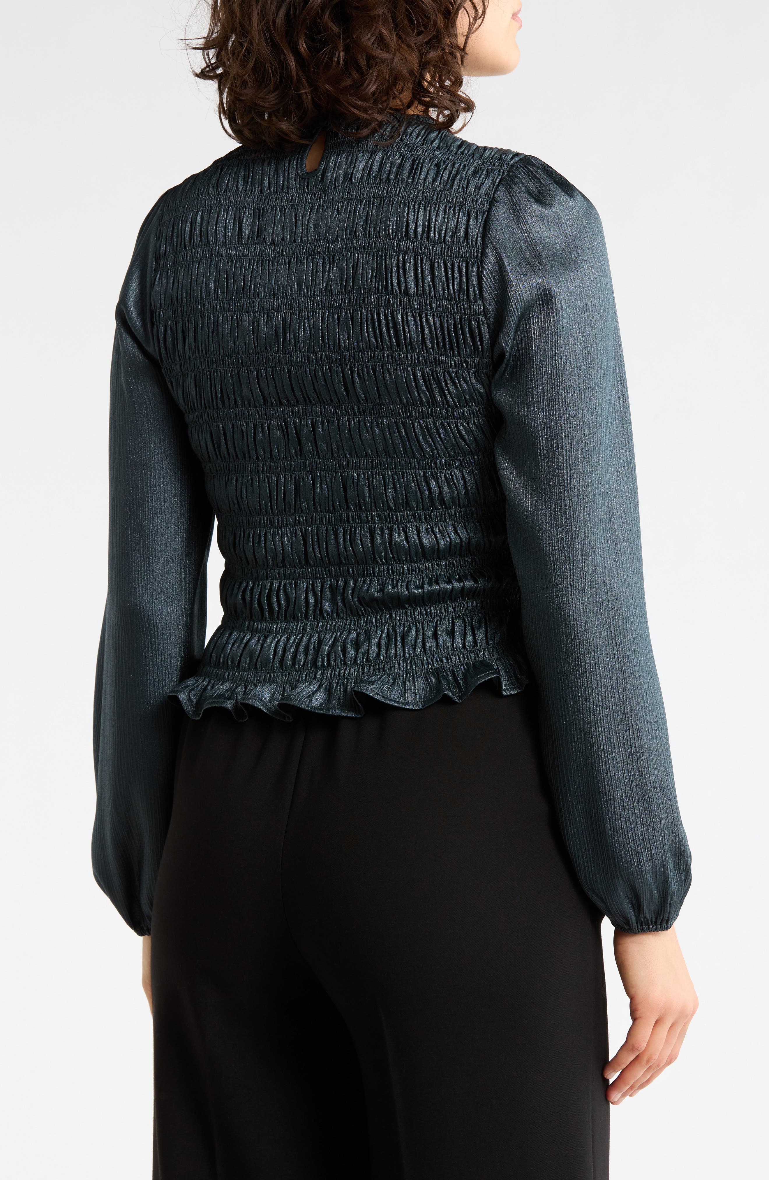 Smocked Ruffled Top - image 4