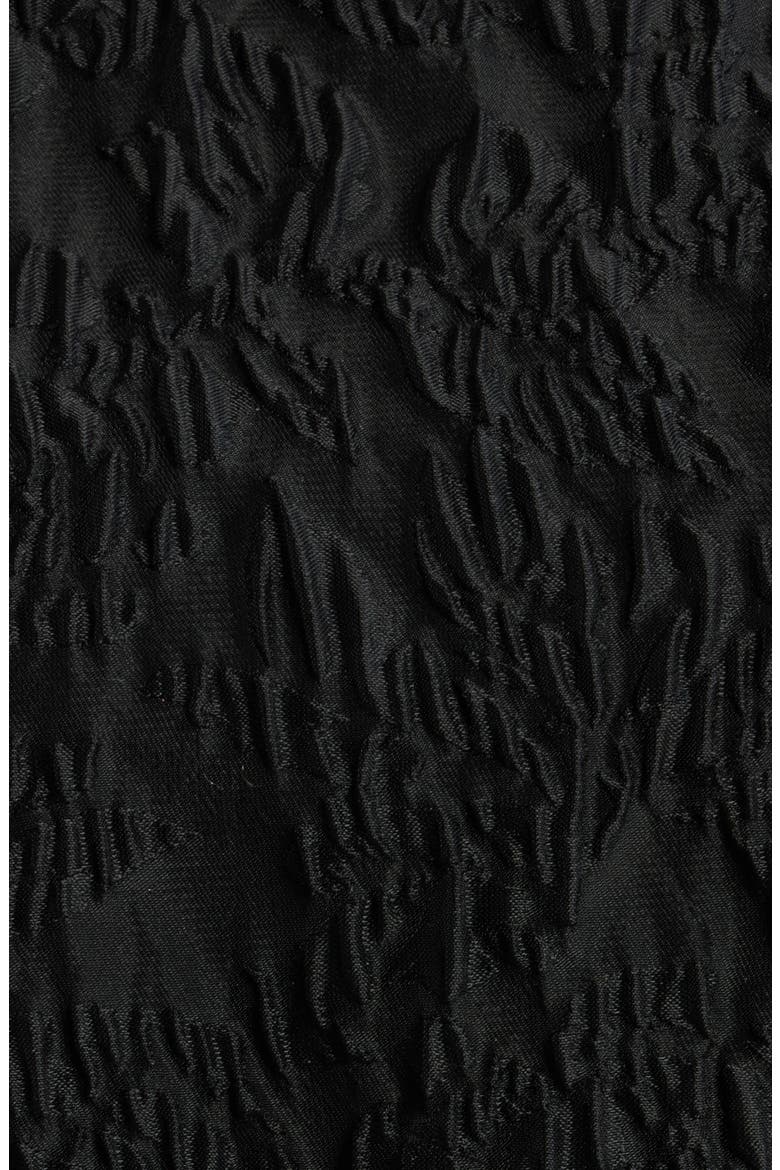 Crinkle Taffeta Gown, Alternate, color, BLACK